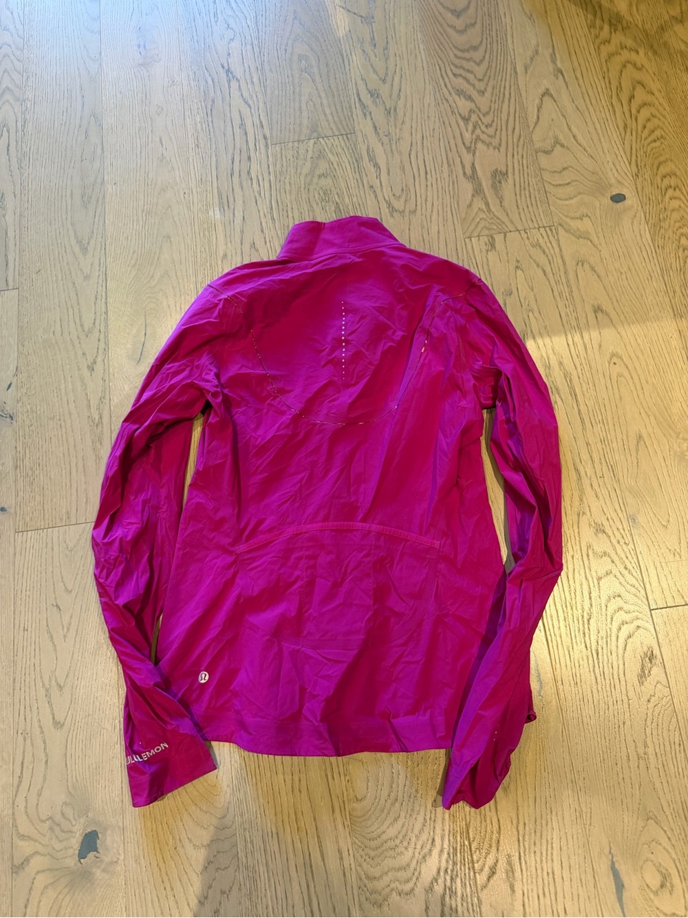 lululemon Fast and Free Windbreaker Ripened Raspberry - Picture 7 of 8